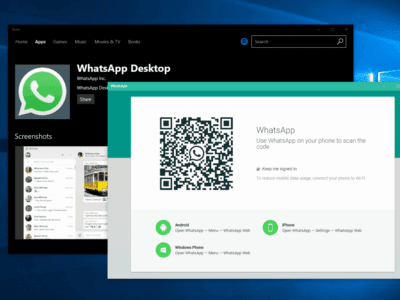 Desktop whatsapp