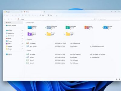Microsoft Tabbed File Explorer