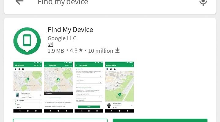 Find My device