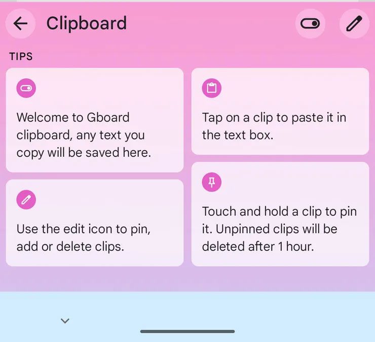 Clip Board