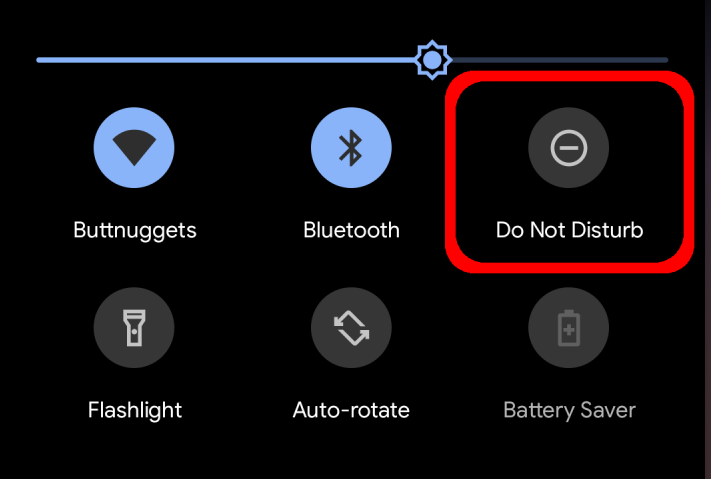 Do Not Disturb