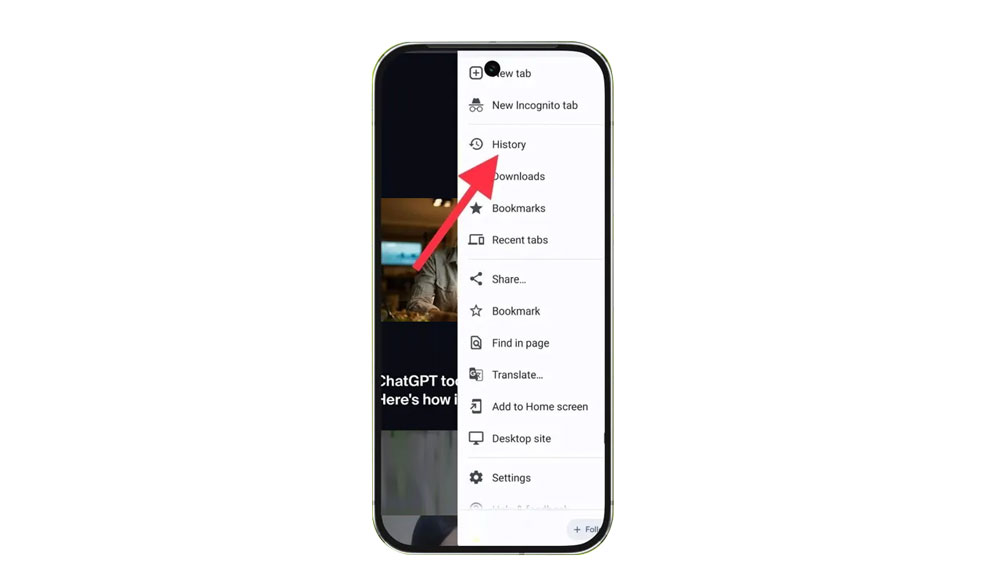 Chrome History Setting