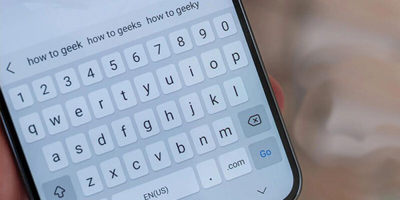 Android keyboard settings