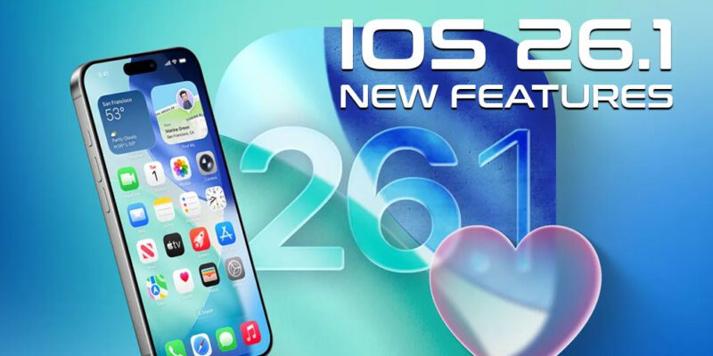 IOS 26.1 features