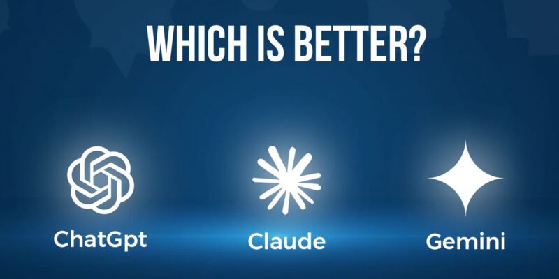 ChatGPT vs Claude vs Gemini comparison 2026