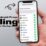 Android killing apps in background fix