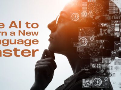 use AI to learn a new language faster