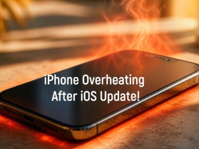 iPhone overheating after iOS update fix