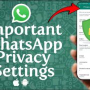 WhatsApp privacy settings