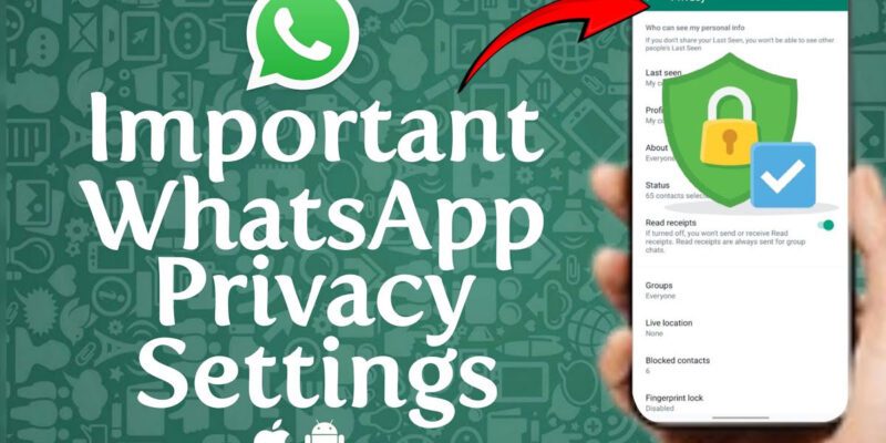 WhatsApp privacy settings