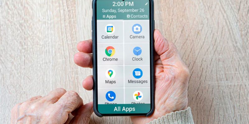 make Android phone easier for elderly users
