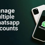 how to use two WhatsApp accounts one phone
