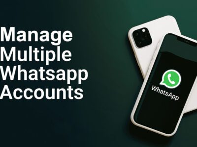 how to use two WhatsApp accounts one phone