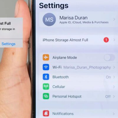 free up iPhone storage space