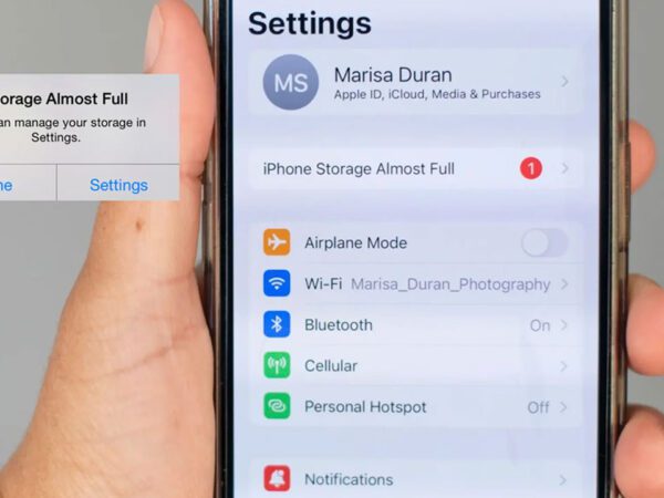 free up iPhone storage space