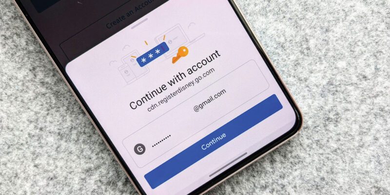 how to use password manager on phone