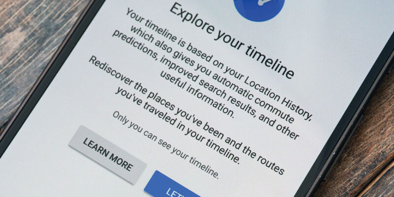 stop phone location history tracking