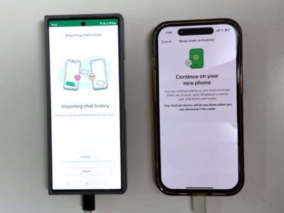 Transfer WhatsApp From Android to iPhone