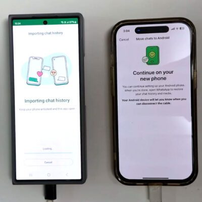 Transfer WhatsApp From Android to iPhone