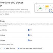 stop Google from tracking your activity