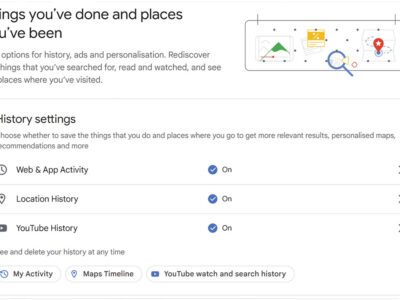 stop Google from tracking your activity
