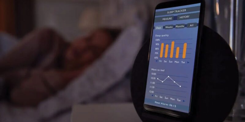 use phone to track sleep without wearable