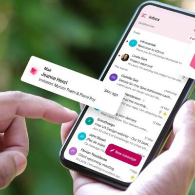 Manage Your Emails on phone