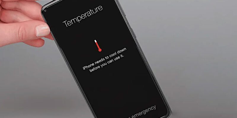 phone overheating when not in use