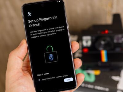 set up fingerprint unlock Android