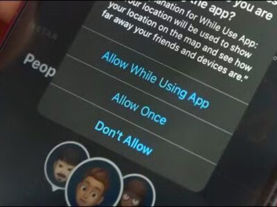 stop apps requesting location access