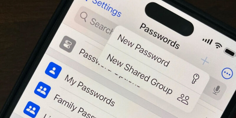 how to share passwords safely with family