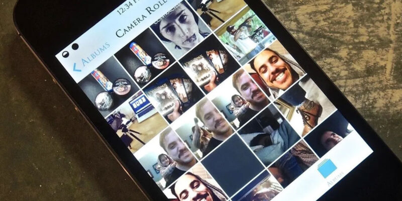 organize phone photos into albums