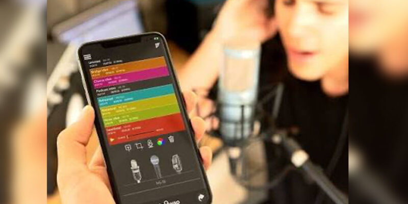record music and singing with phone