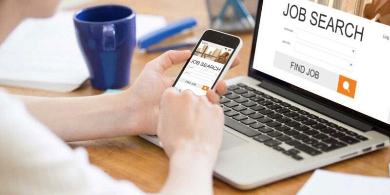 use phone to manage career and job search
