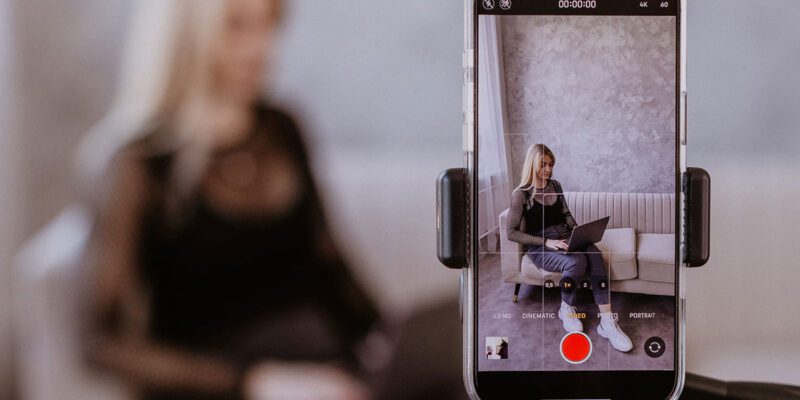create social media content efficiently with phone