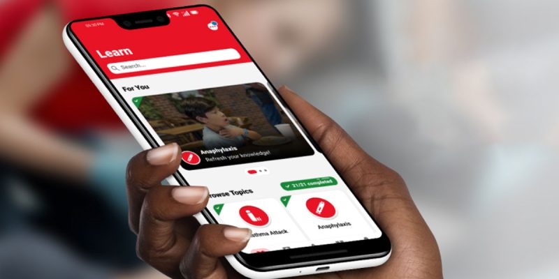 learn first aid using phone