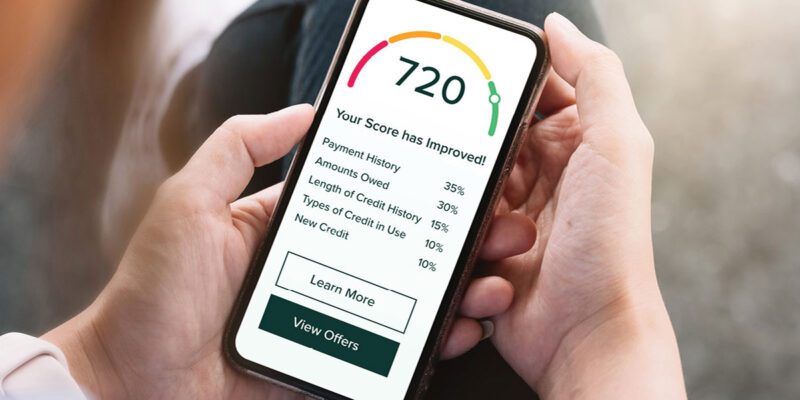 understand and improve credit score with phone