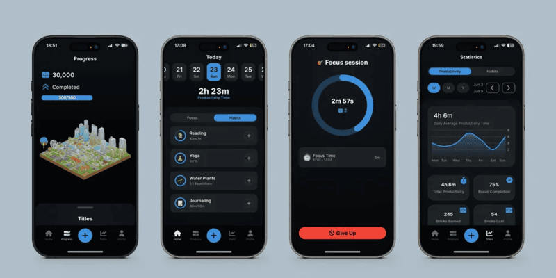 use phone to build lasting habits