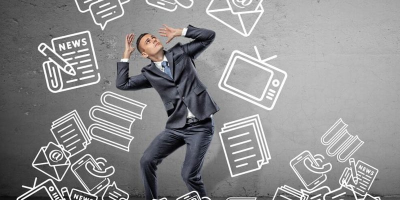 manage information overload with phone