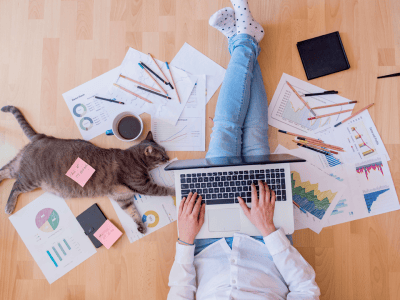 manage time working from home with phone