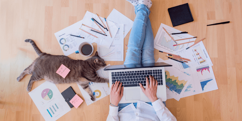 manage time working from home with phone