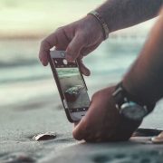 use phone to document and share creative work