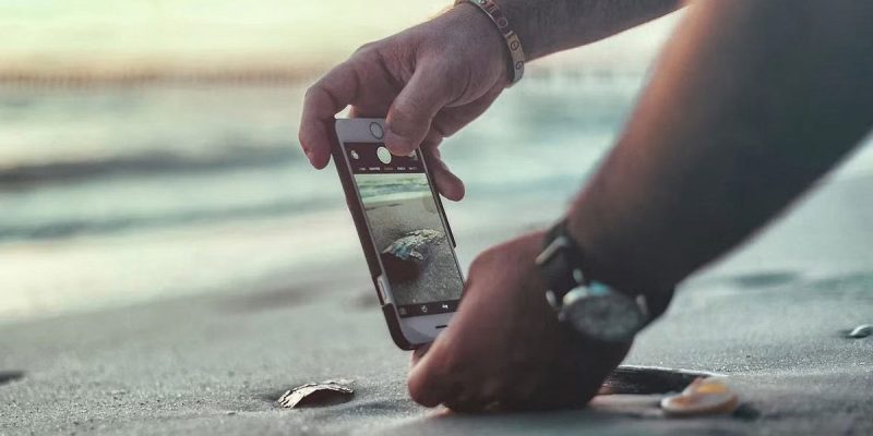 use phone to document and share creative work